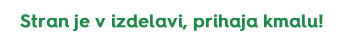 Stran v izdelavi